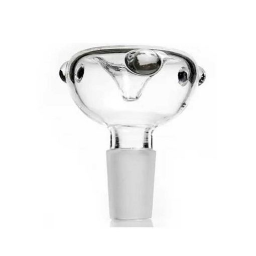 Dotted Glass Bong Bowl 18mm