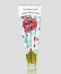 Honeypuff King Size Watermelon Flavor Pre Rolled Rolling Cones - 8Cones