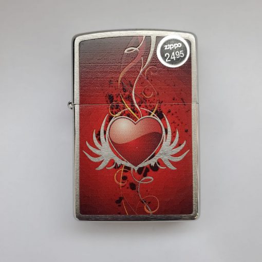 Zippo Heart And Wings Lighter