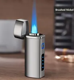 JT-HB025 rechargeable lighter [White Nickel]