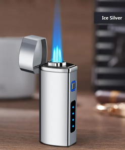 JT-HB025 rechargeable lighter [White Nickel]