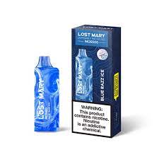 Lost Mary Blue Razz Ice Disposable Vape 5000puffs